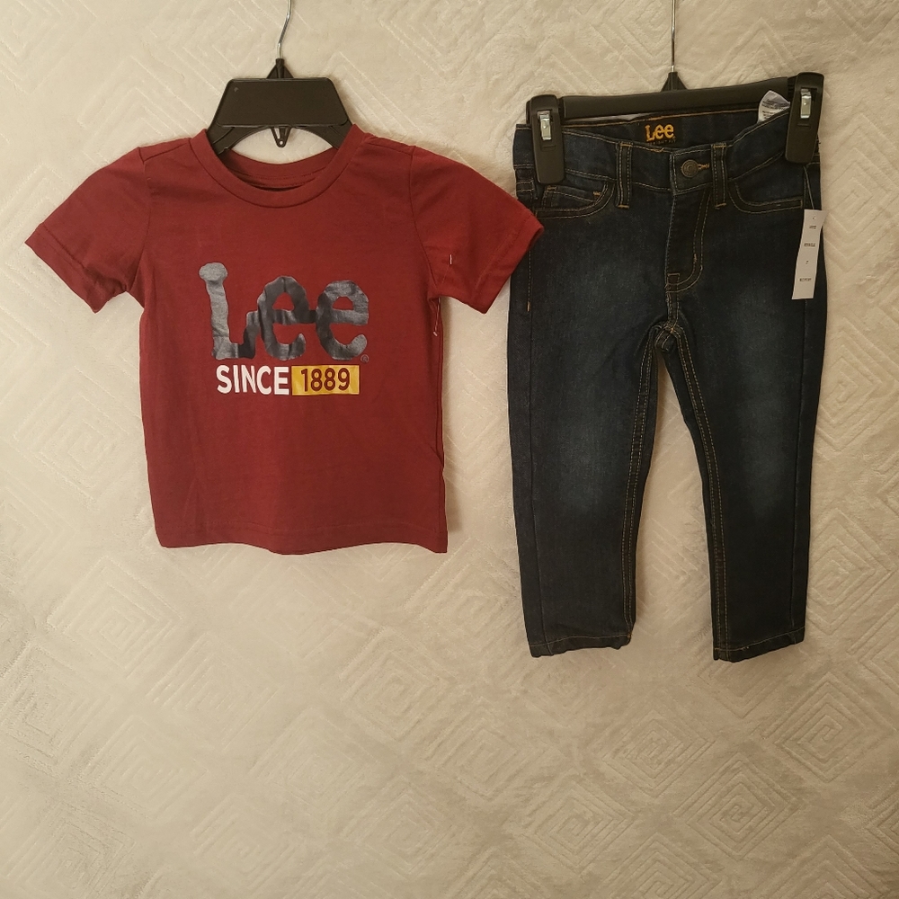 Lee boys 2 pc set size 2T